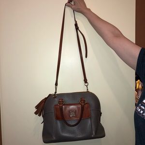 Dooney & Bourke pebble leather Aubrey satchel